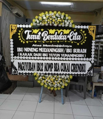 Papan Bunga di Bubak Kandangserang